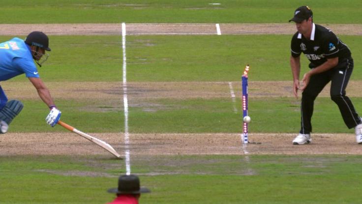 dhoni run out 2019