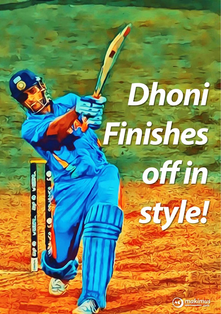 dhonis match winning 6